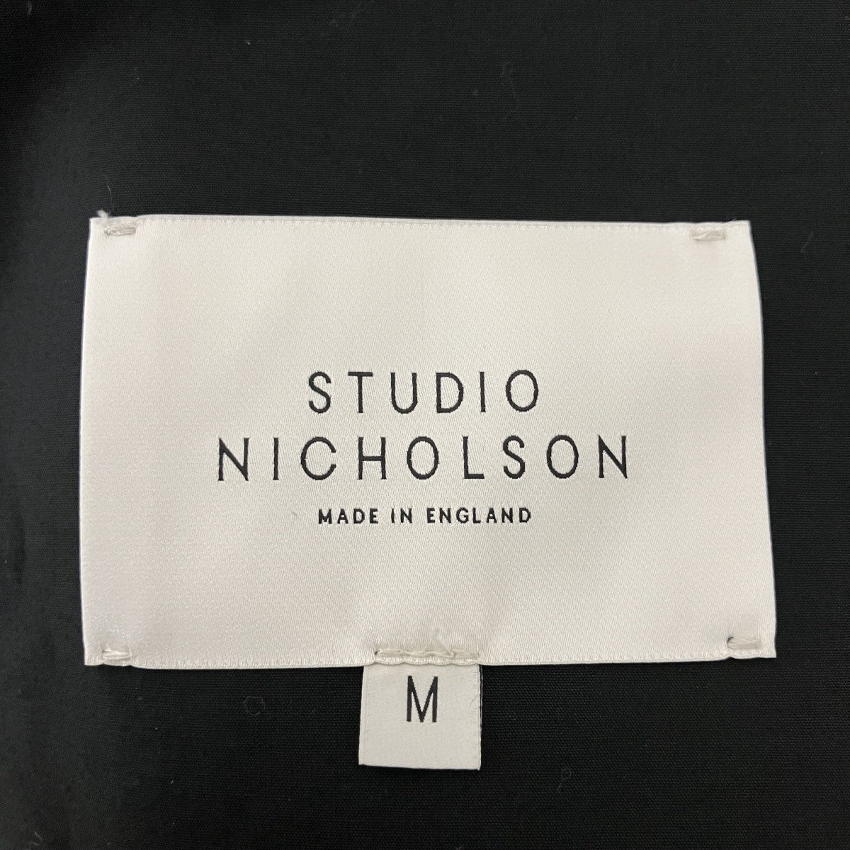 BONDED POWDER COTTON DOUBLE LAPEL MAC DELUMコートSNM-357