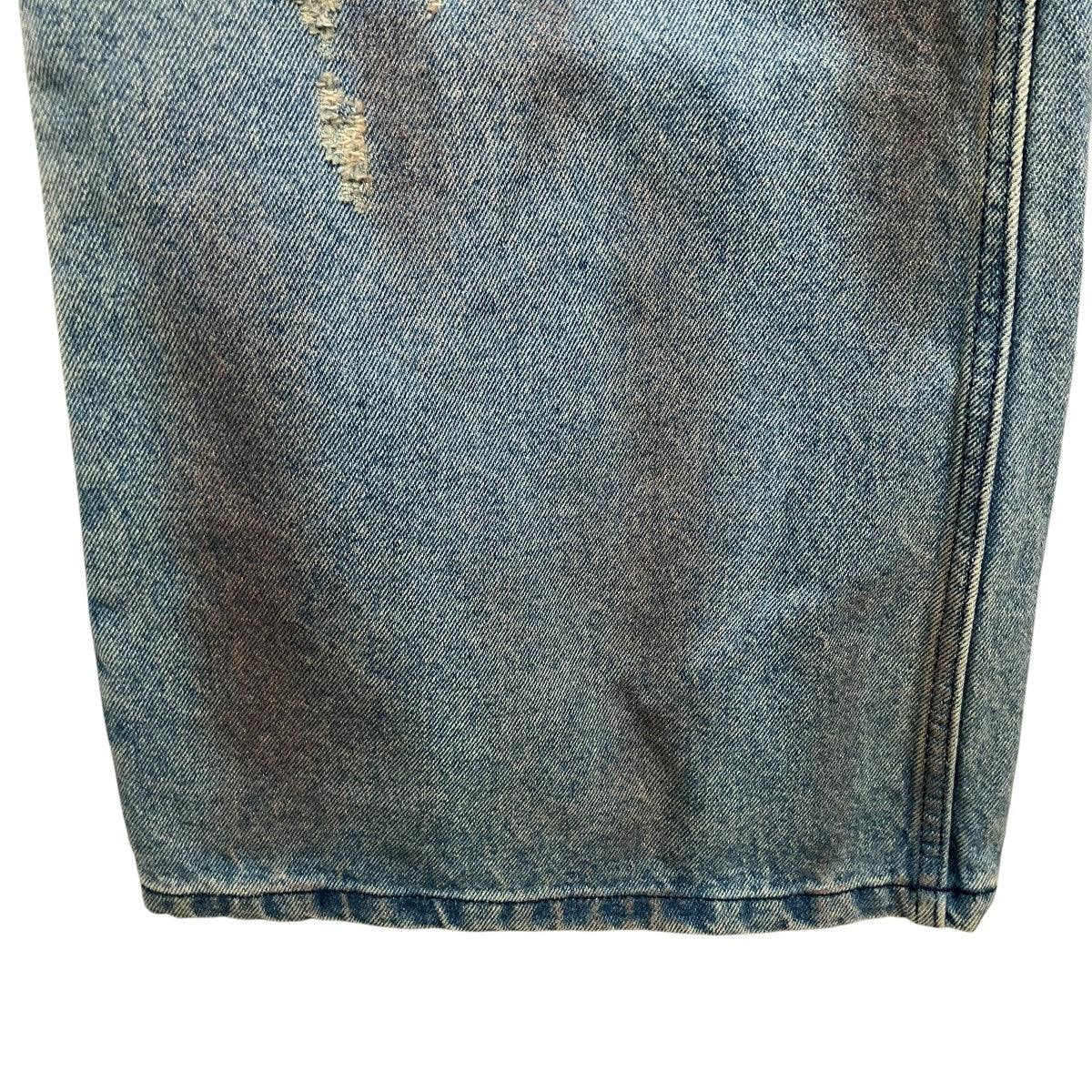 HARE ダメージ加工コーティングデニムパンツHA010179TO 古着・中古-7枚目のアイテム画像