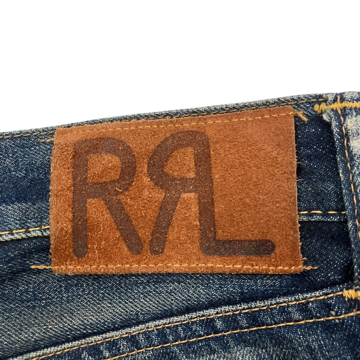 RRL USA製 JAPAN WOVEN セルビッチデニムパンツ 古着・中古-10枚目のアイテム画像