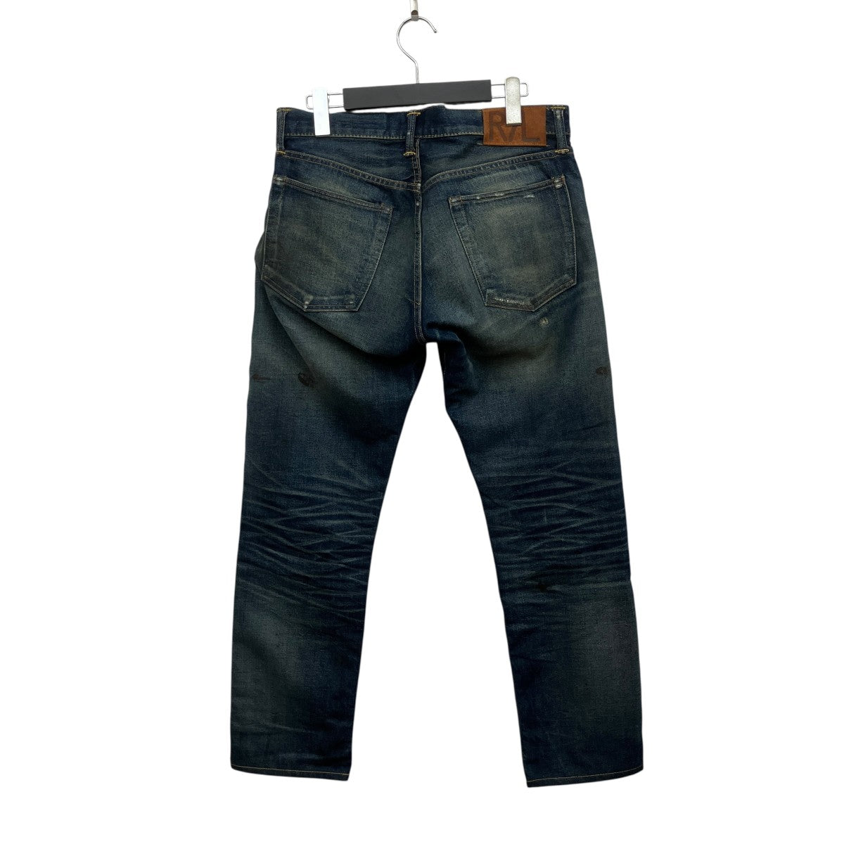 RRL USA製 JAPAN WOVEN セルビッチデニムパンツ 古着・中古-2枚目のアイテム画像