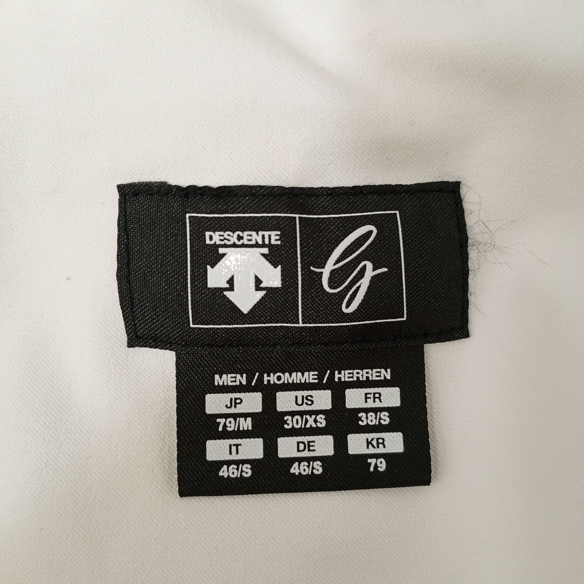 DESCENTE GOLF はっ水 ミクロビエントサテン ロングパンツDGMMJD03 古着・中古-5枚目のアイテム画像