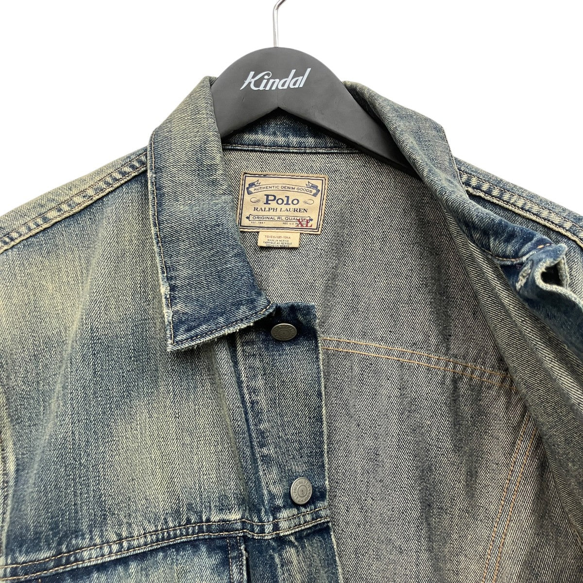 POLO RALPH LAUREN デニムジャケット4700860179 古着・中古-4枚目のアイテム画像