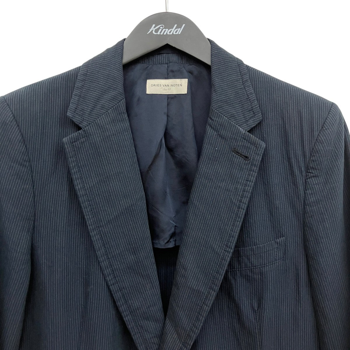 DRIES VAN NOTEN ストライプジャケット 古着・中古-5枚目のアイテム画像