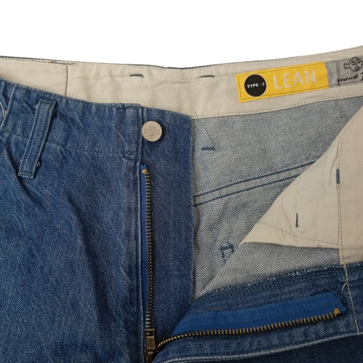 gourmet jeans TYPE3 LEANデニムパンツ 古着・中古-3枚目のアイテム画像