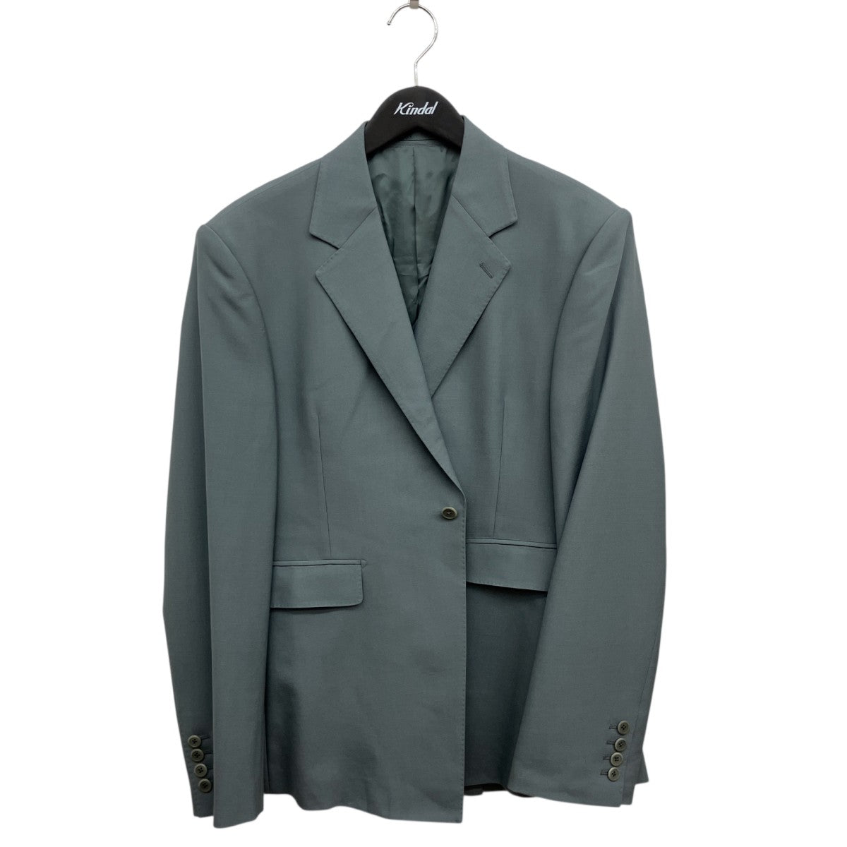 LAD MUSICIAN WOOL GABARDINE BIG SHAPE JACKETテーラードジャケット2122-307 古着・中古-1枚目のアイテム画像