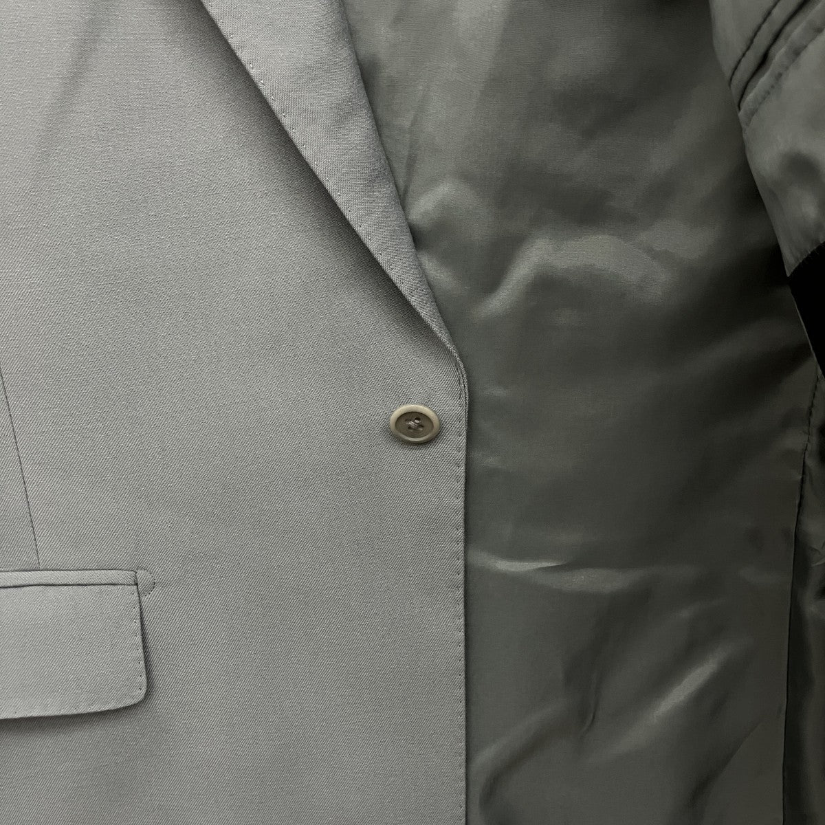 LAD MUSICIAN WOOL GABARDINE BIG SHAPE JACKETテーラードジャケット2122-307 古着・中古-5枚目のアイテム画像