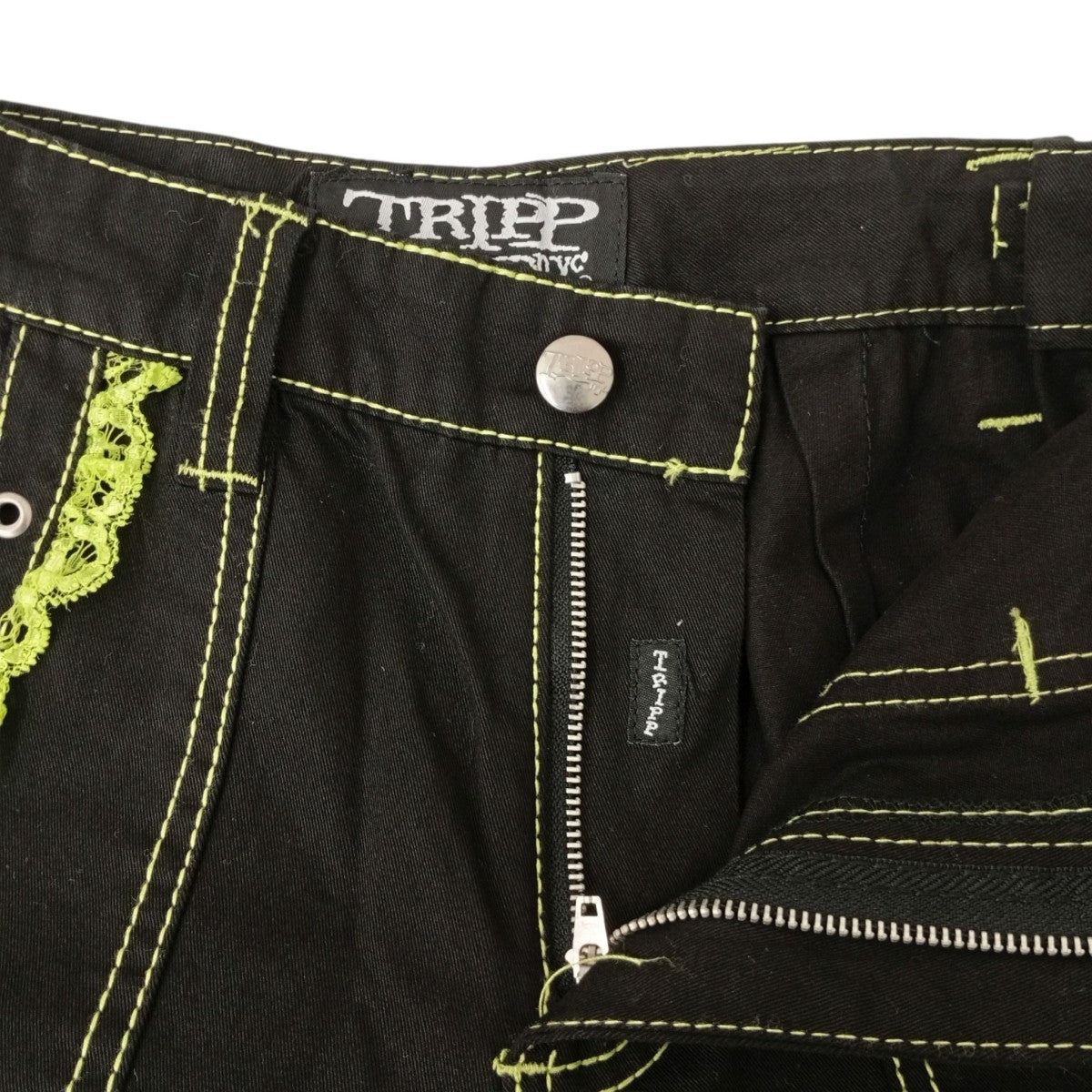 TRIPP NYC レースボンテージパンツ 古着・中古-3枚目のアイテム画像