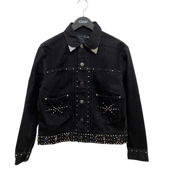 Ralph Lauren スタンドカラー　ブラックデニム　ジャケット ブルゾン 8033002354095_1_grande.jpg?v=