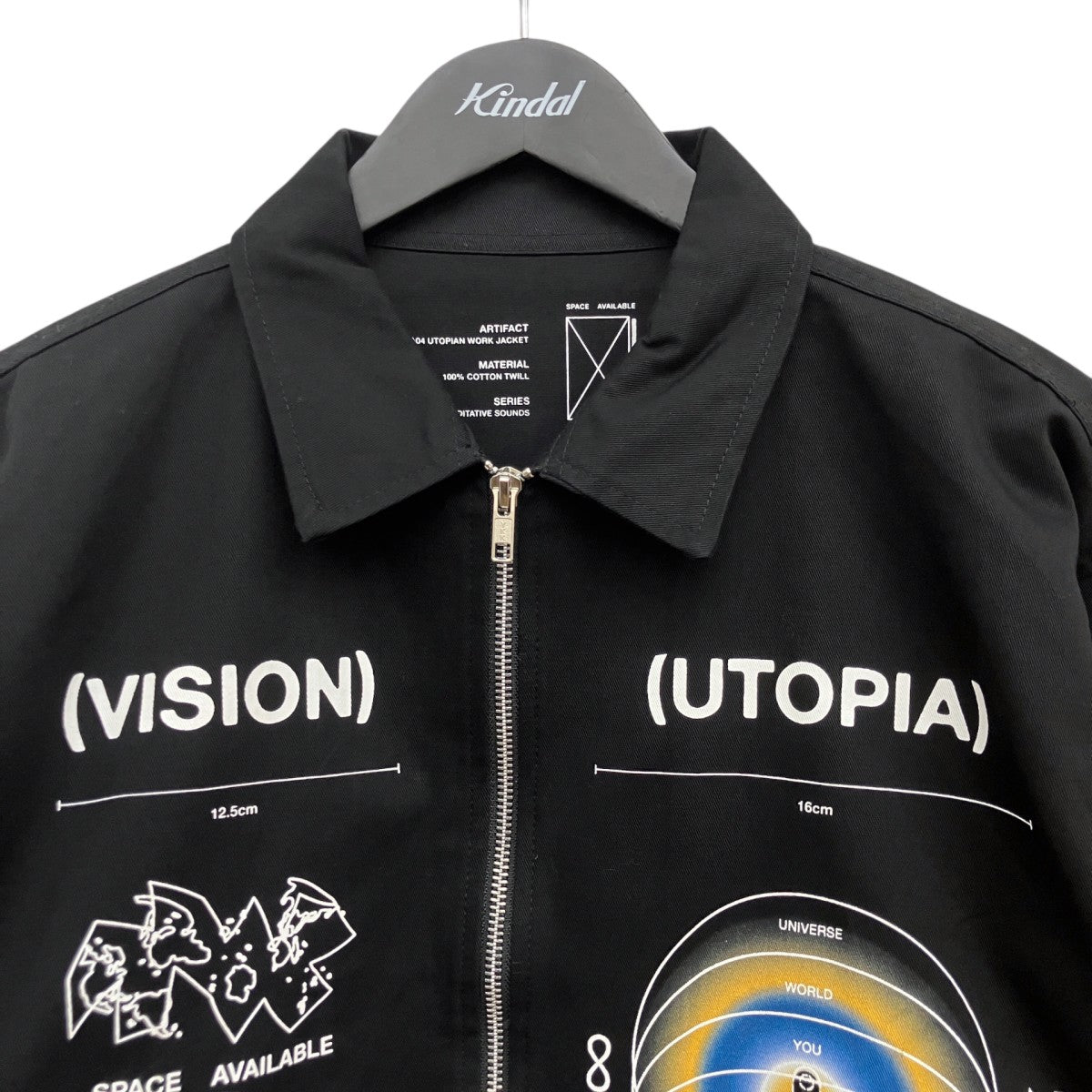 Space Available Studio Utopia Work jacketワークジャケット 古着・中古-4枚目のアイテム画像