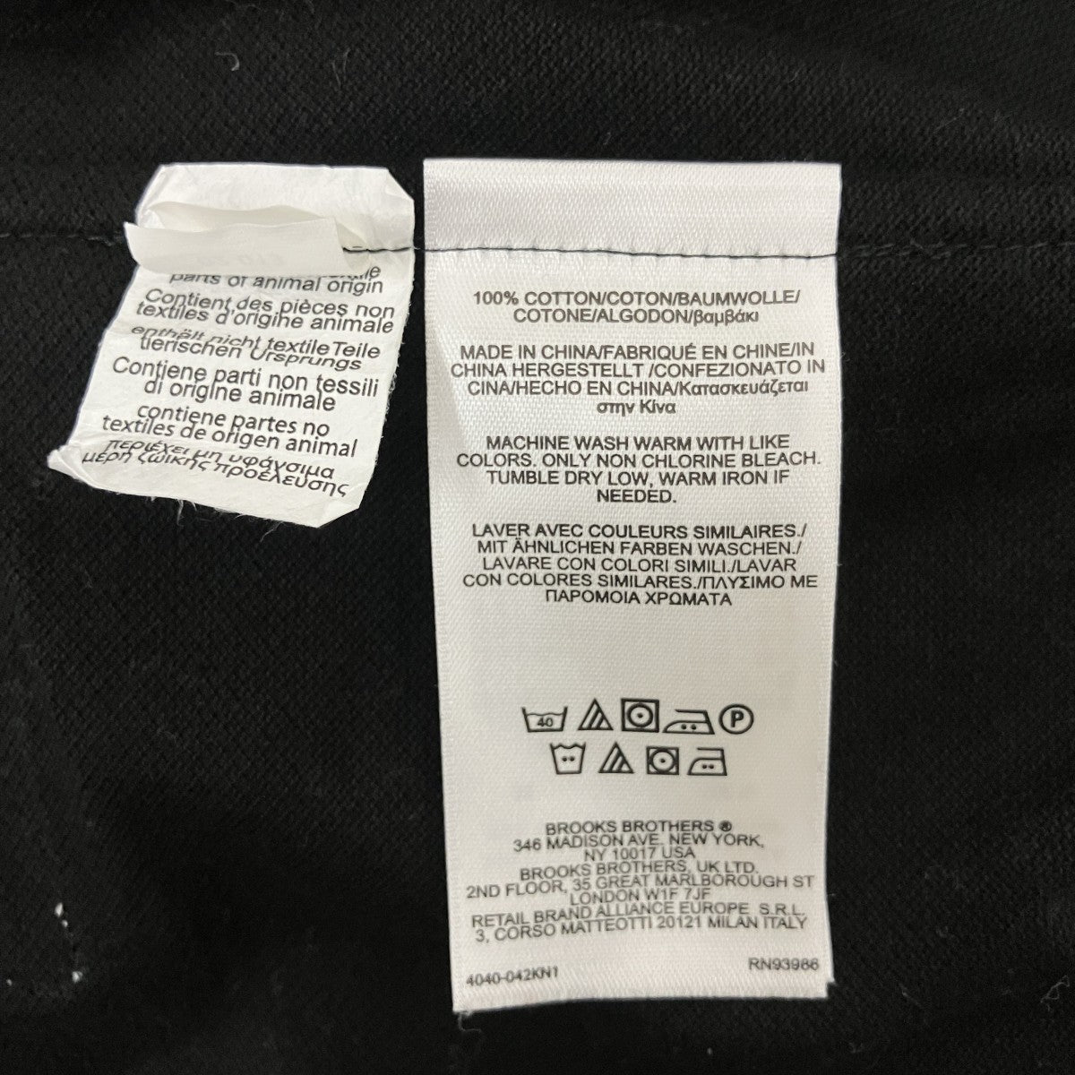 BLACK FLEECE BY Brooks Brothers 長袖ポロシャツ 古着・中古-4枚目のアイテム画像