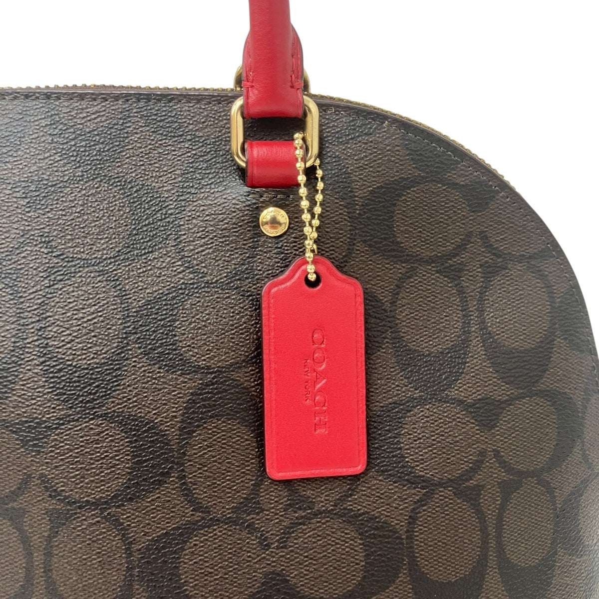 COACH シグネチャー2WAYバッグF27584 古着・中古-5枚目のアイテム画像