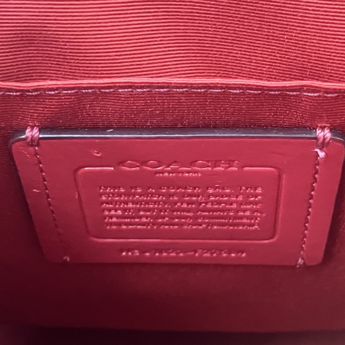 COACH シグネチャー2WAYバッグF27584 古着・中古-8枚目のアイテム画像