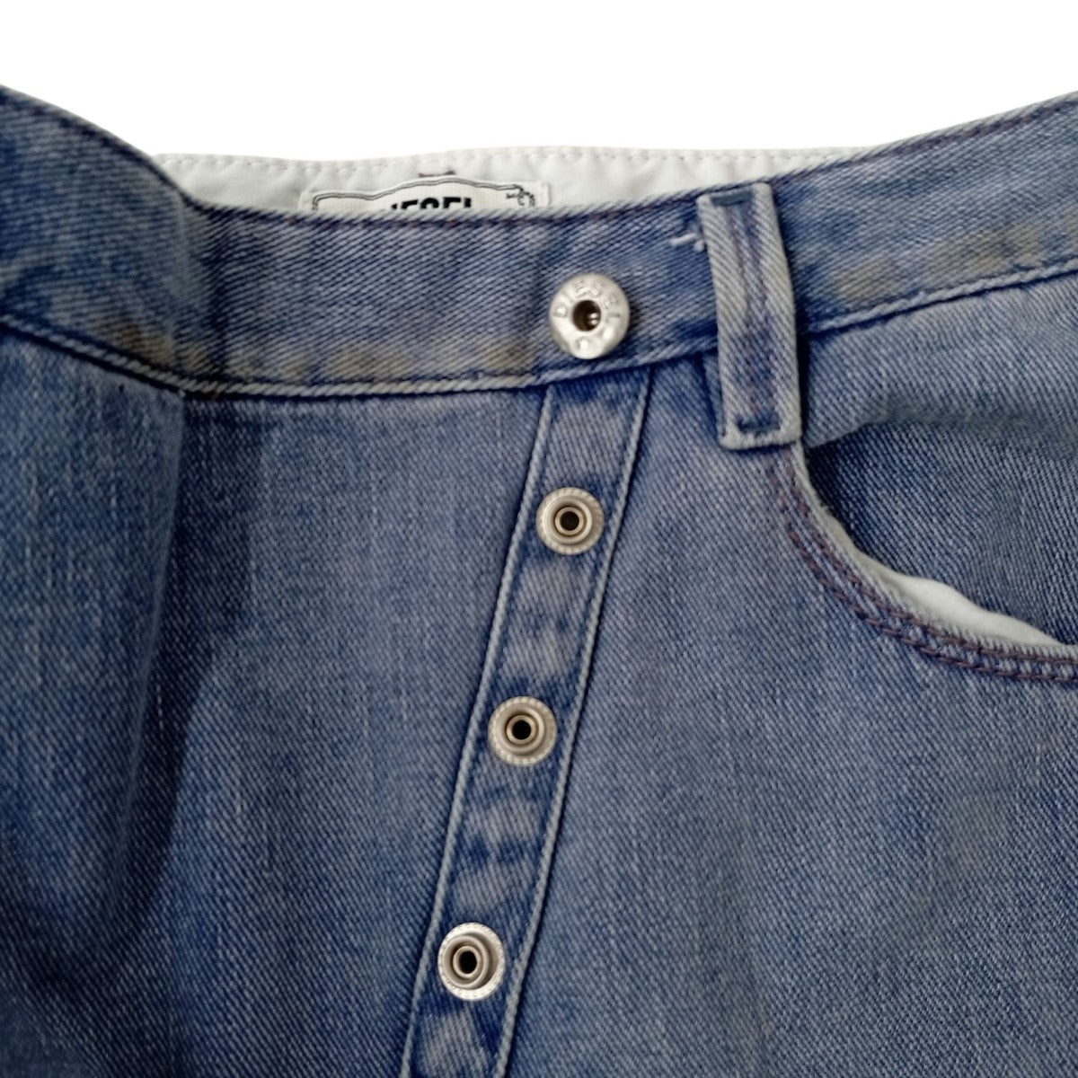 DIESEL デニムスカート 古着・中古-4枚目のアイテム画像