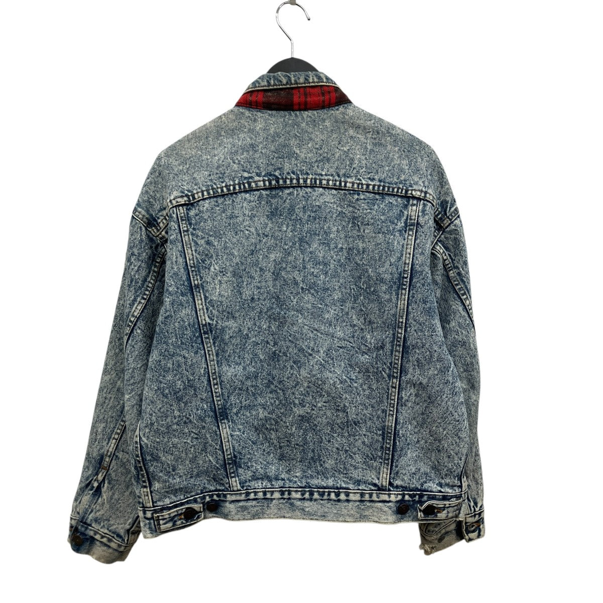 LEVI’S Chemical Wash Flannel Lined Denim Jacketデニムジャケット70147-9319 古着・中古-2枚目のアイテム画像