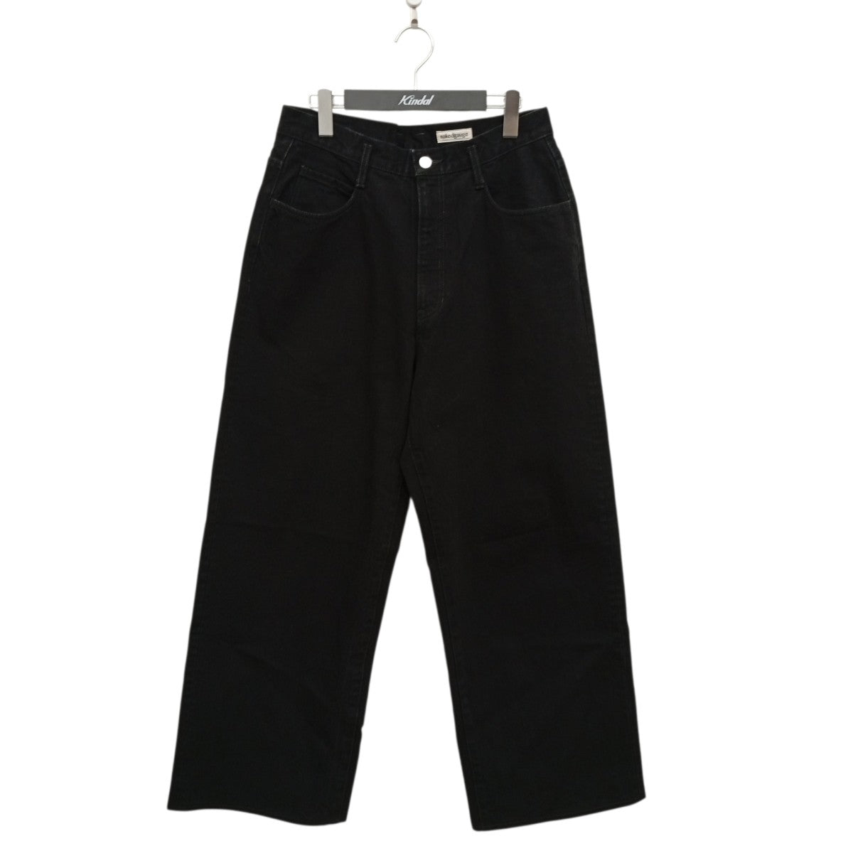nakedgauge(ネイキッドゲージ) BLACK DENIM ASHLEY JEANSデニムパンツ