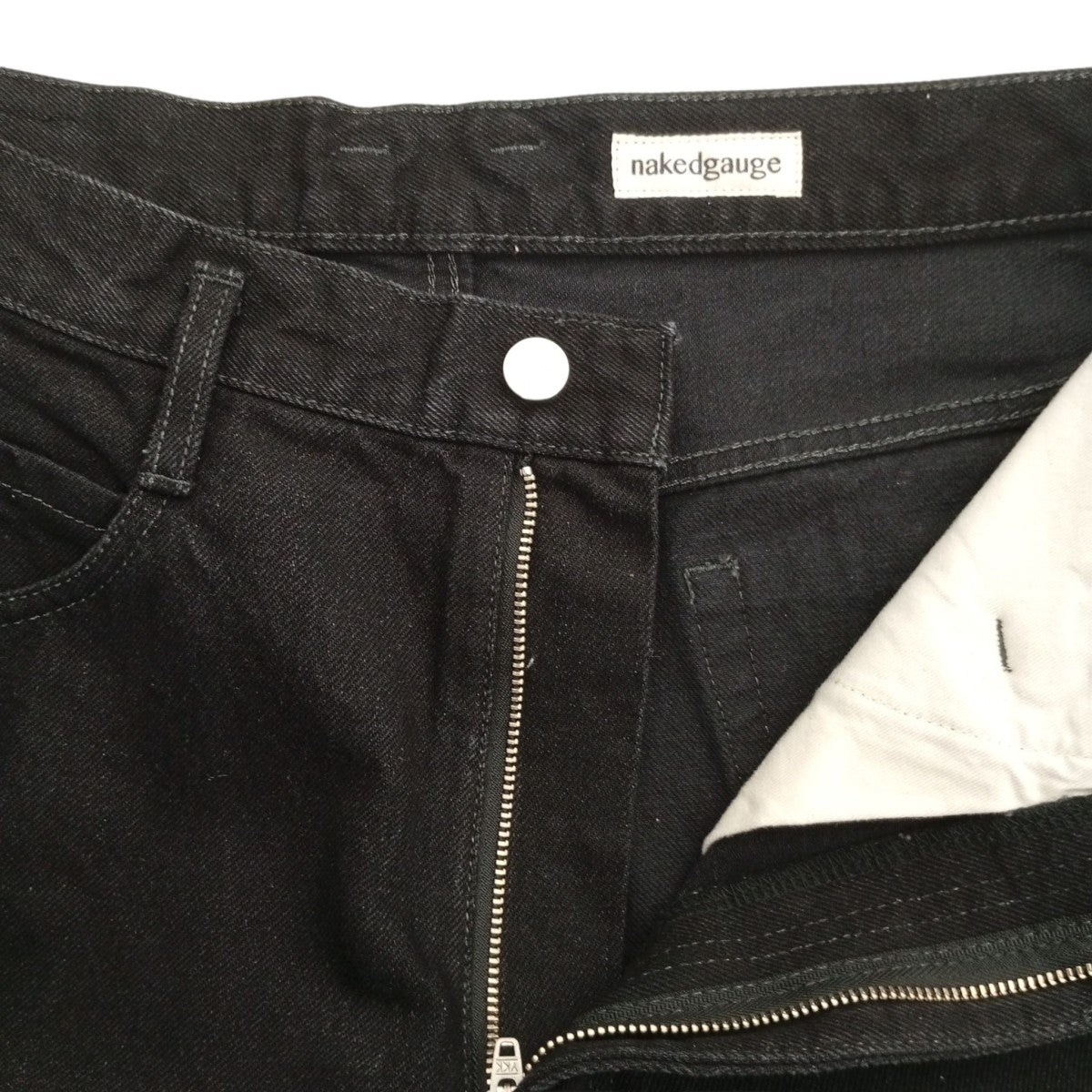 nakedgauge BLACK DENIM ASHLEY JEANSデニムパンツN0001 古着・中古-3枚目のアイテム画像