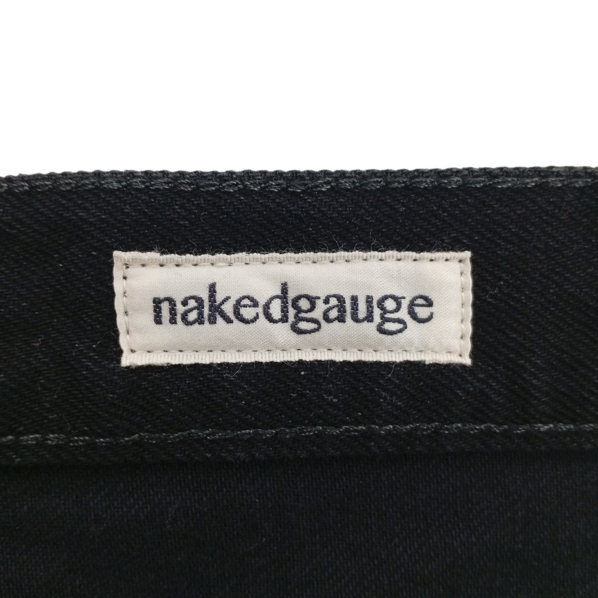 nakedgauge BLACK DENIM ASHLEY JEANSデニムパンツN0001 古着・中古-4枚目のアイテム画像