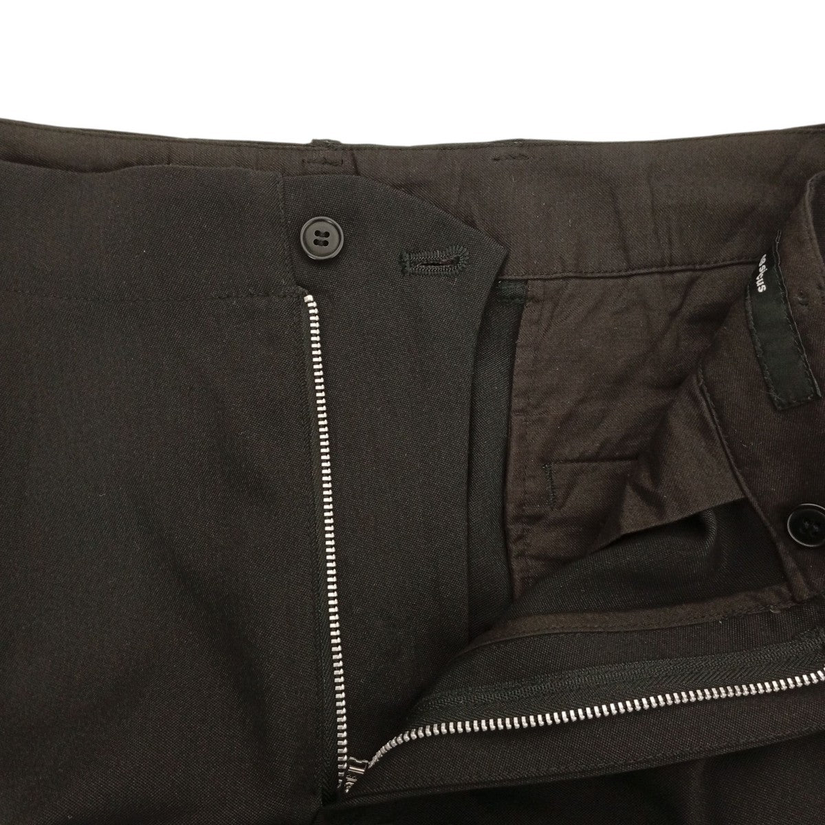 08sircus Dobby cloth side zip pantsスラックスS24AW-PT07 古着・中古-3枚目のアイテム画像