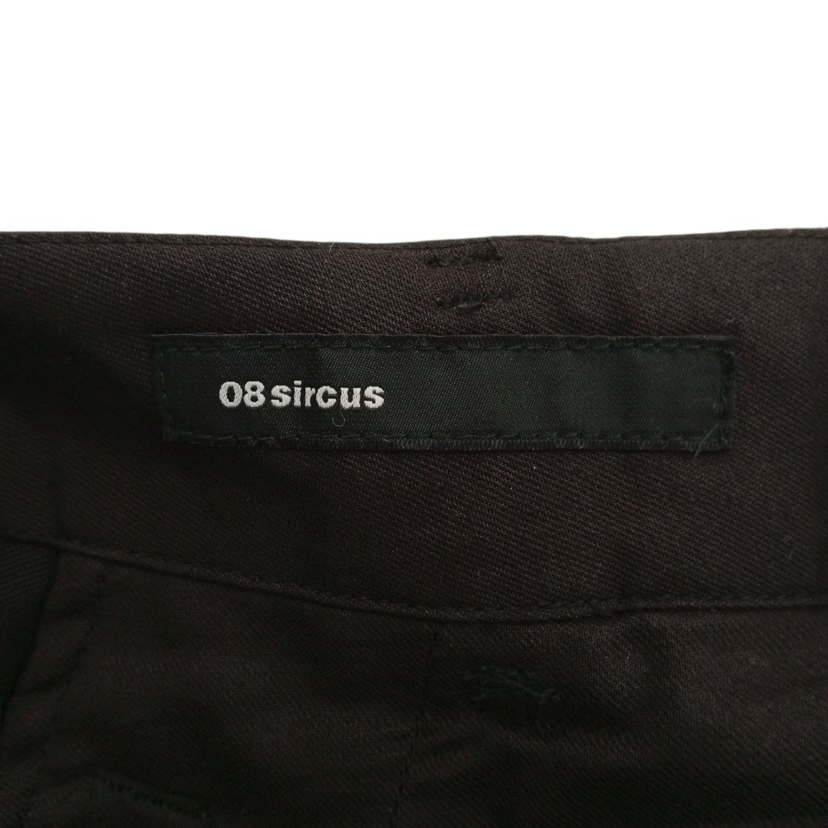 08sircus Dobby cloth side zip pantsスラックスS24AW-PT07 古着・中古-4枚目のアイテム画像