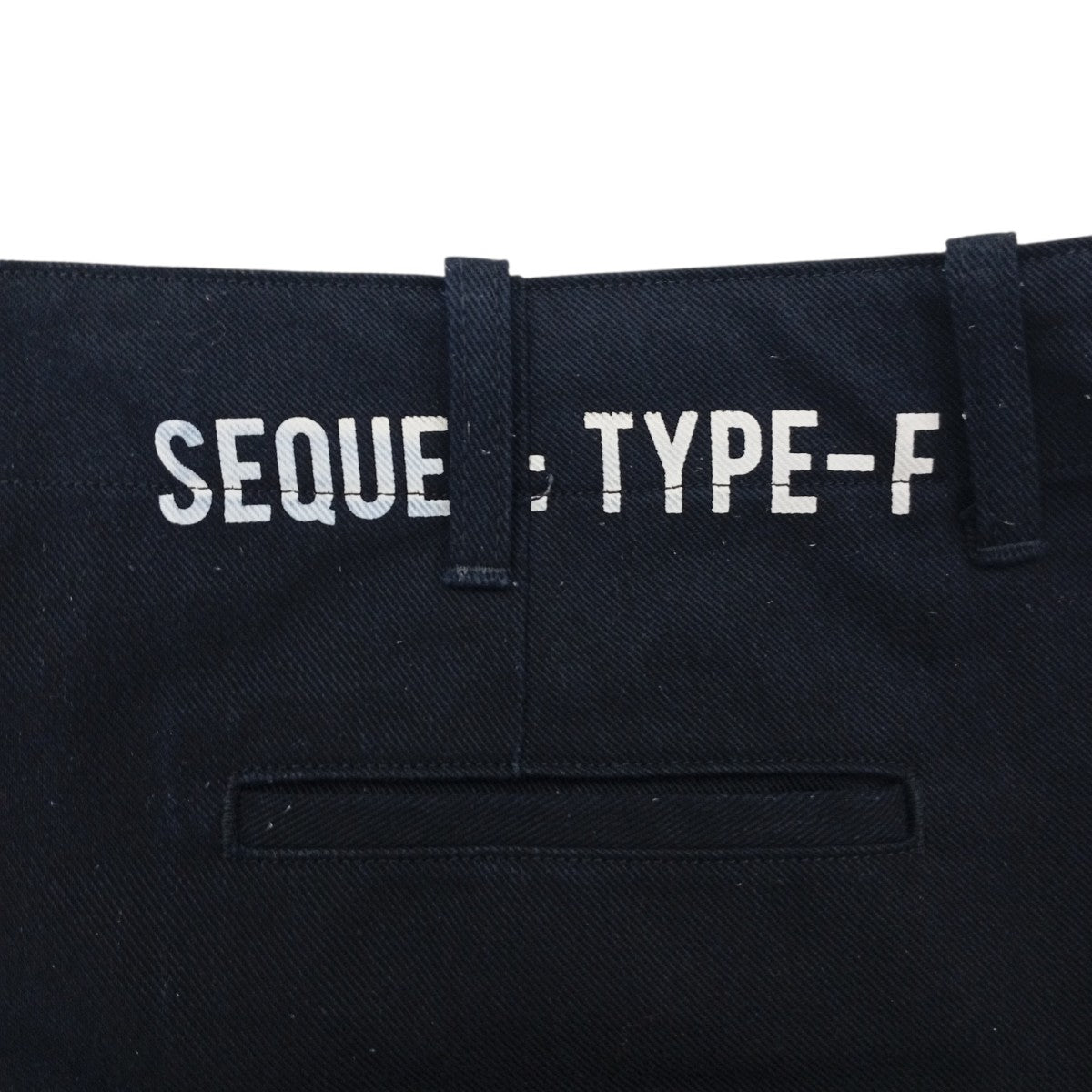 SEQUEL TYPE-F サイドラインパンツ 古着・中古-5枚目のアイテム画像