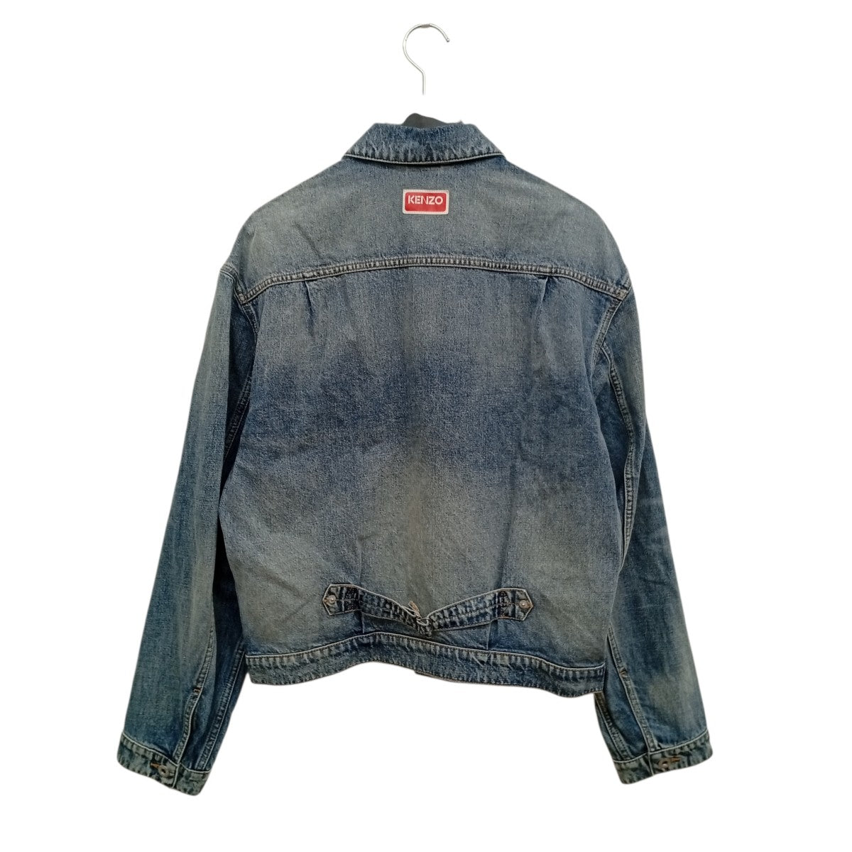 KENZO STONE BLEACH TRUCKER JACKETデニムジャケットFD65DV3036B7 古着・中古-2枚目のアイテム画像