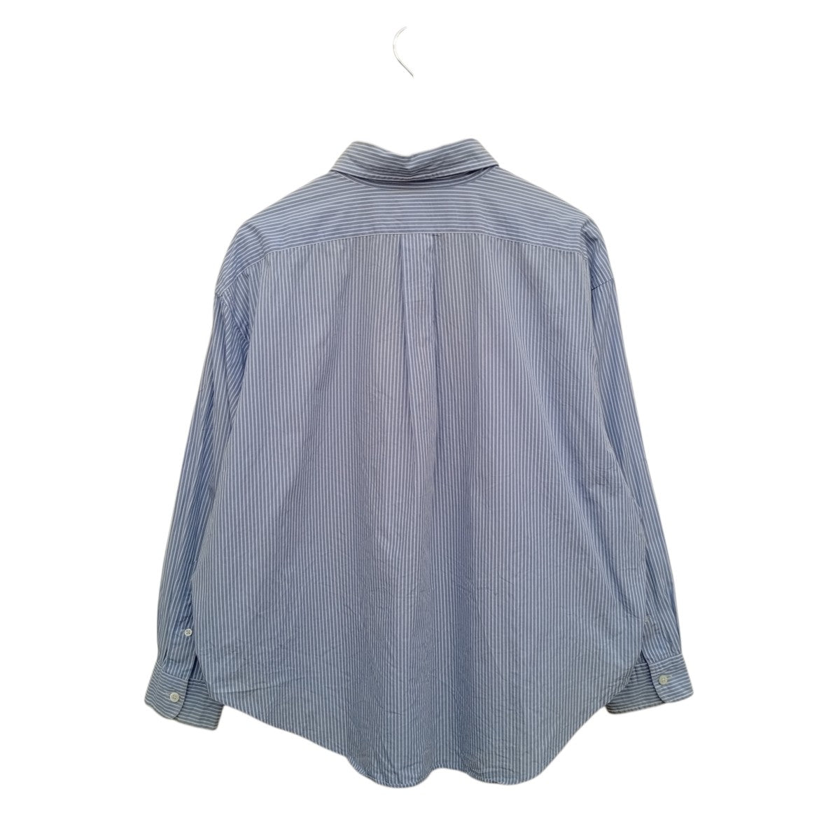 THE SHINZONE Bshop別注 STRIPE DADDY SHIRTストライプロングスリーブシャツ22AMSBL07 古着・中古-2枚目のアイテム画像
