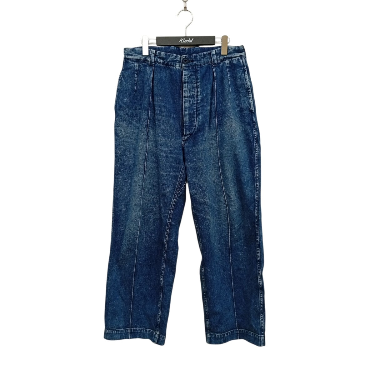 ULTERIOR NEPPED OLD DENIM 52 TROUSERSデニムパンツULPT39-GA119W 古着・中古-1枚目のアイテム画像
