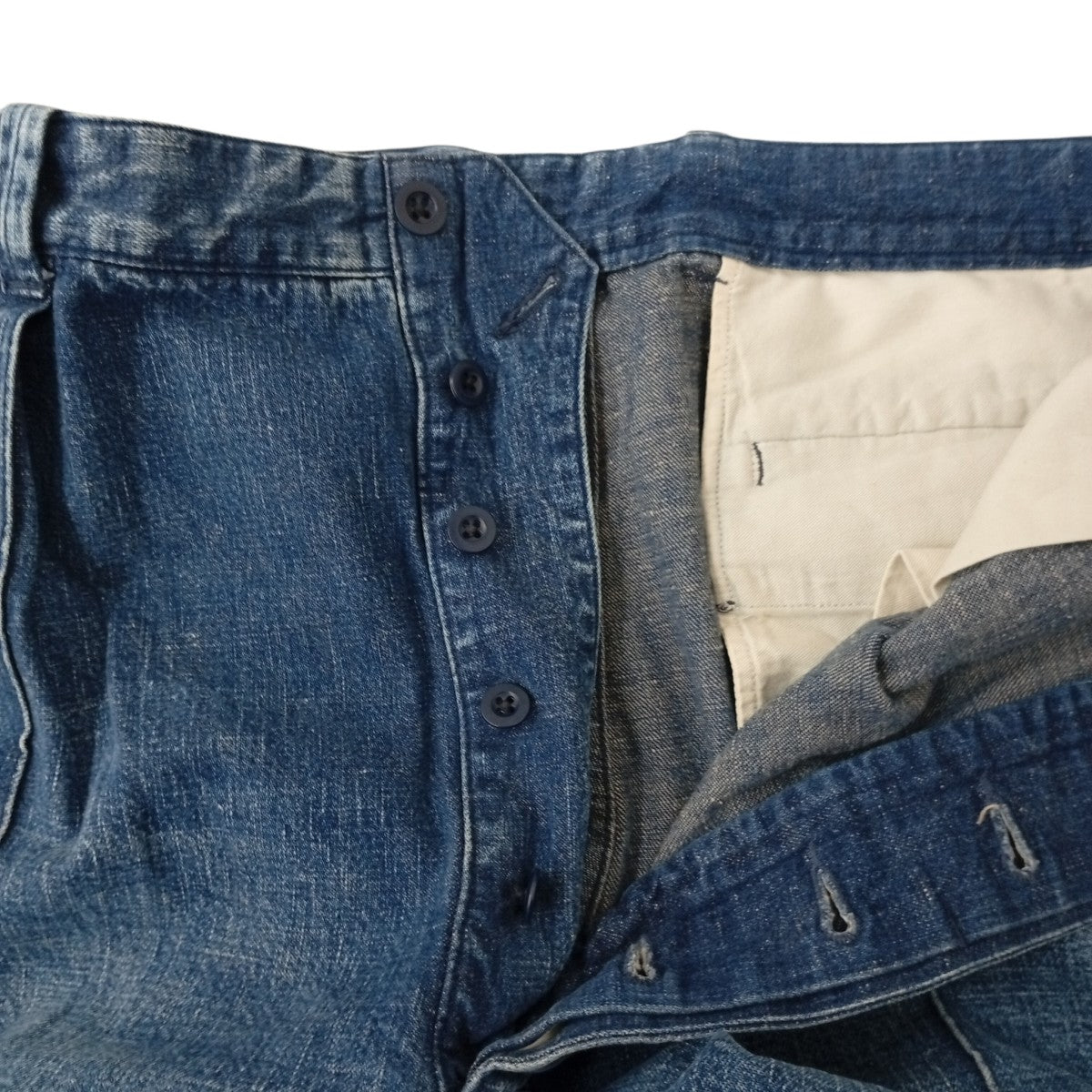 ULTERIOR NEPPED OLD DENIM 52 TROUSERSデニムパンツULPT39-GA119W 古着・中古-3枚目のアイテム画像