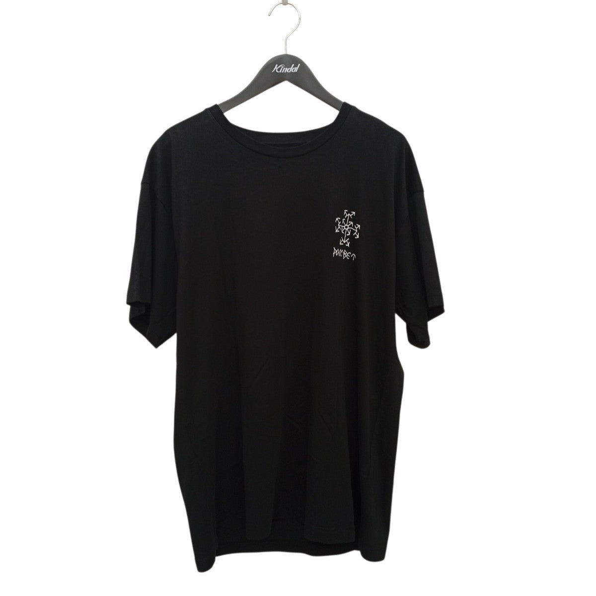 PACCBET ラスベート カジュアルシャツ M 黒 【古着】【中古】【送料無料】 PACCBET(ラスベート) TシャツPACC5-T001 PACC5-T001 ブラック サイズ