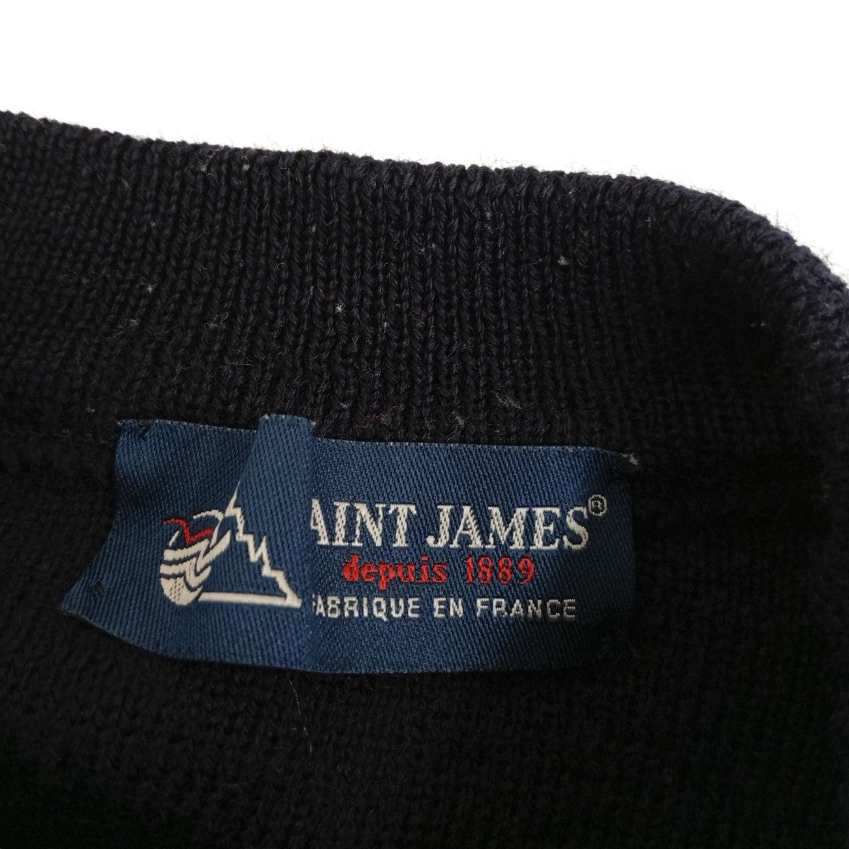 SAINT JAMES ボーダーセーター13-417 11 31 古着・中古-3枚目のアイテム画像