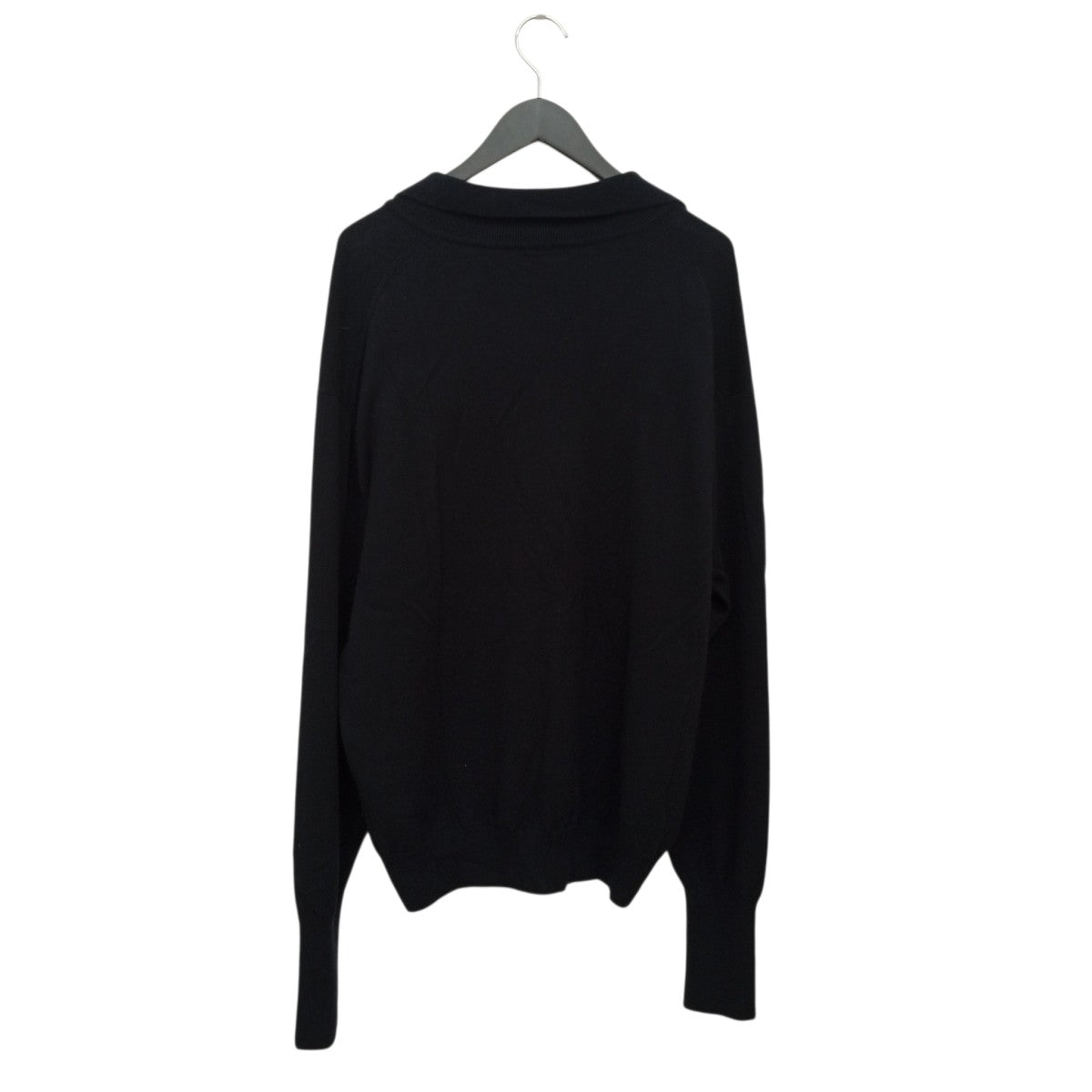 カシミヤ スキッパーニットスキッパーニットポロシャツA03-06011