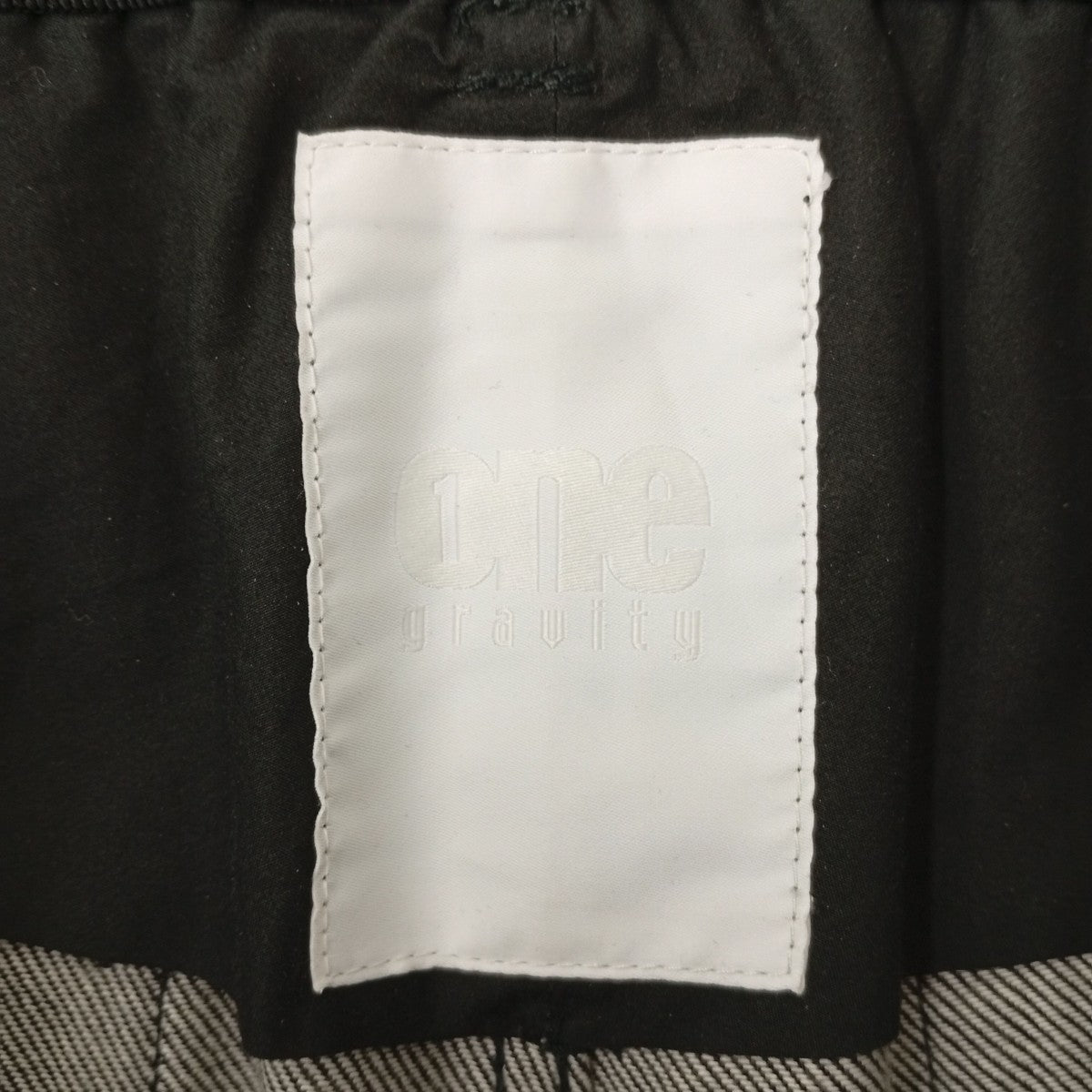 ONE GRAVITY ワイドスリークォーター7分丈パンツ51-234-07-020077 古着・中古-4枚目のアイテム画像