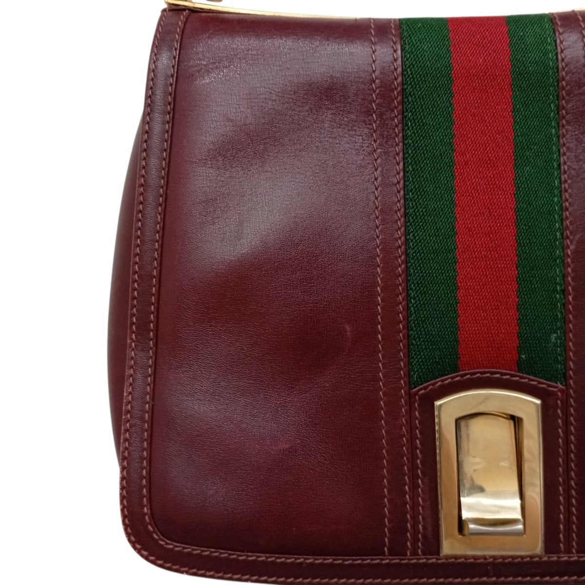 極上美品◆レア　オールドグッチ キャンディ ショルダーバッグ 赤 GUCCI - 極上美品◇レア オールドグッチ キャンディ ショルダーバッグ