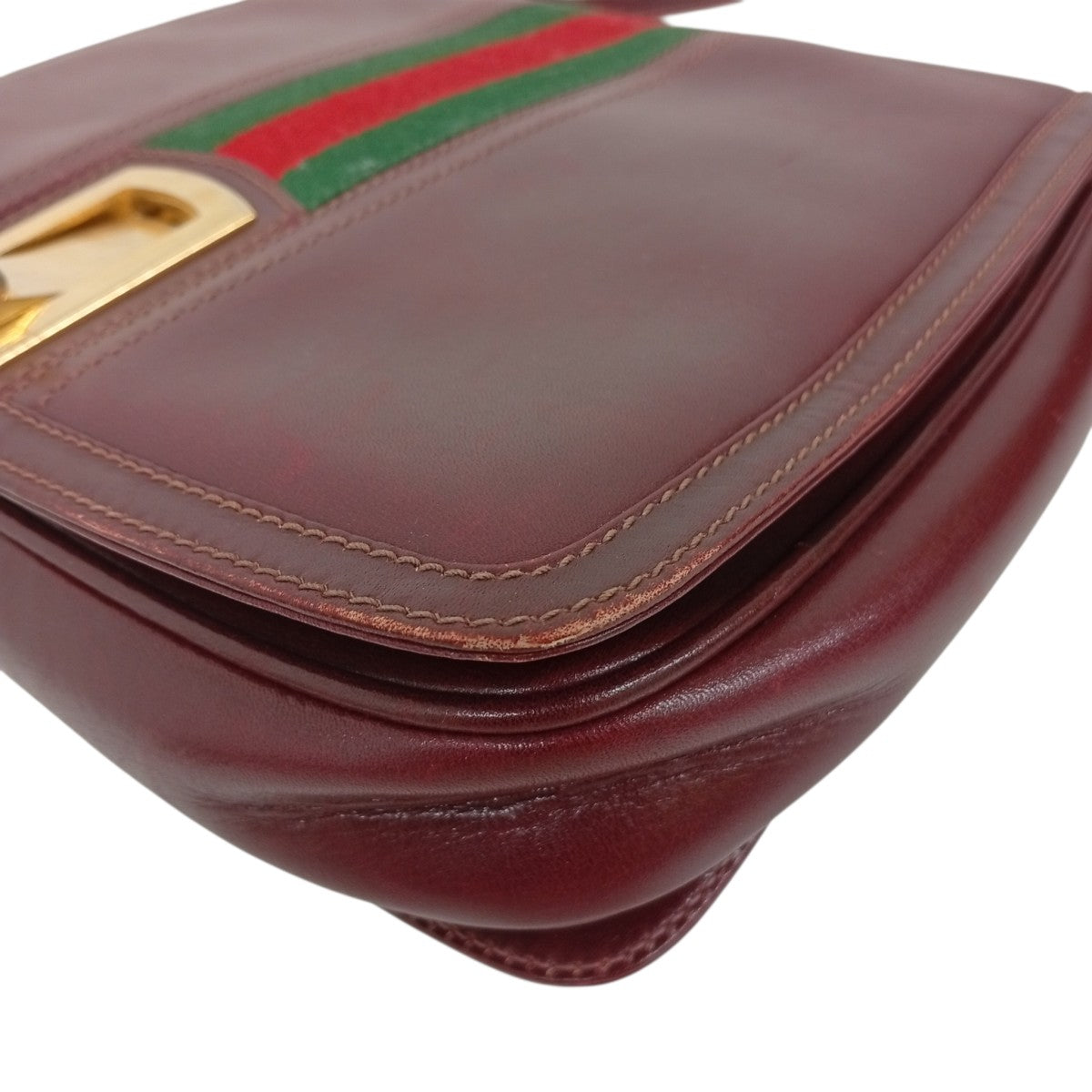 ☆極上品 ほぼ 未使用 グッチ オールドグッチ シェリーライン ショルダーバッグ GUCCI(グッチ) シェリーライン オールドグッチワンショルダーバッグ