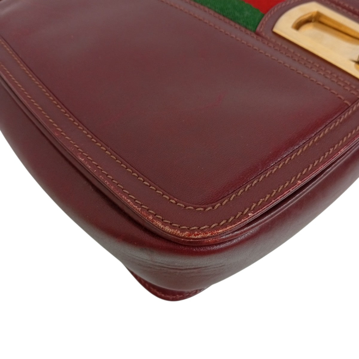 GUCCI シェリーライン オールドグッチワンショルダーバッグ 古着・中古-9枚目のアイテム画像