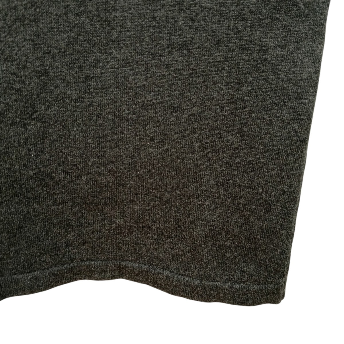 Cotton cashmere Straight pantsニットパンツwn22-12ss121-kw