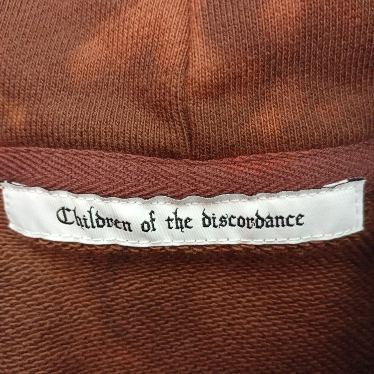 Children of the discordance HAND DYEING HOODIEパーカーDISCS-008 古着・中古-3枚目のアイテム画像