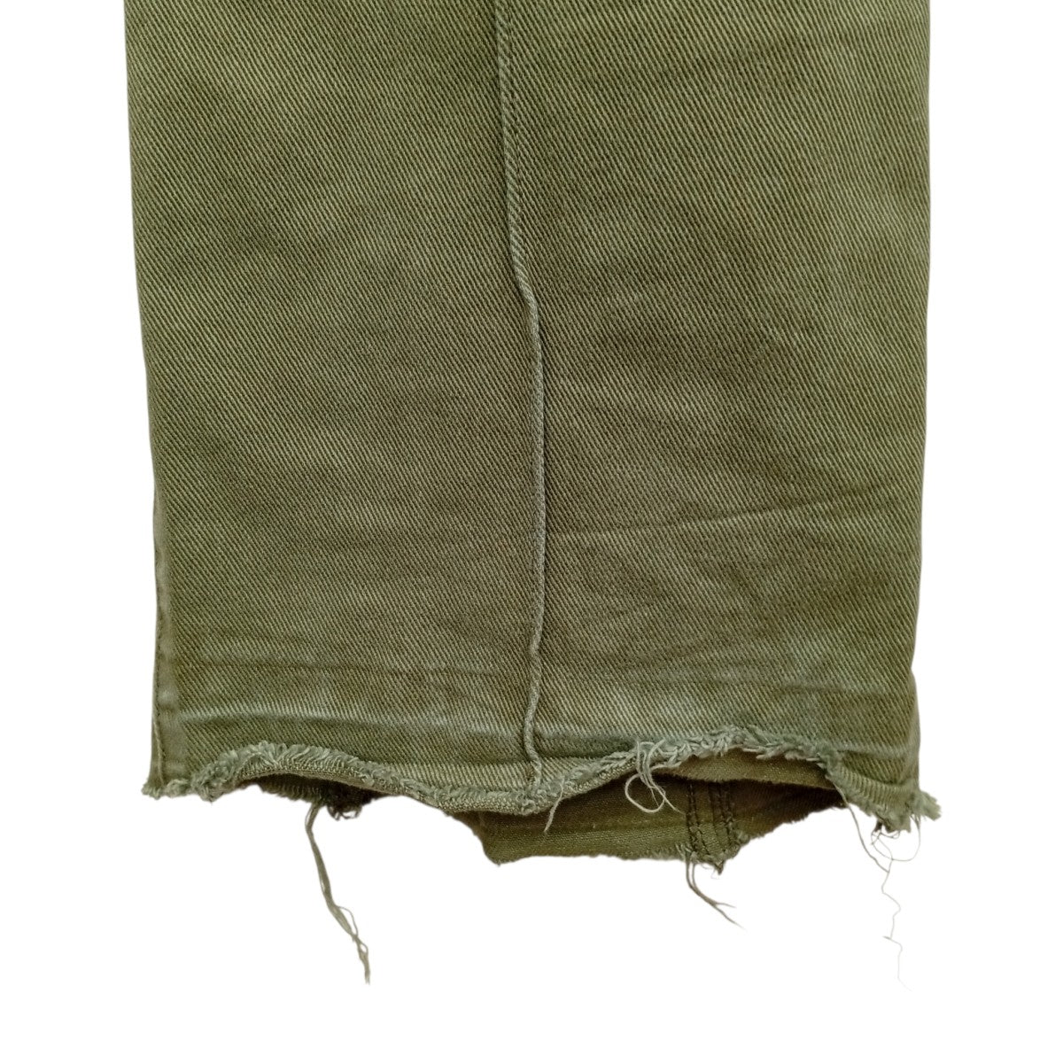 MNML Front zip flare cargo pantsカーゴパンツ 古着・中古-9枚目のアイテム画像