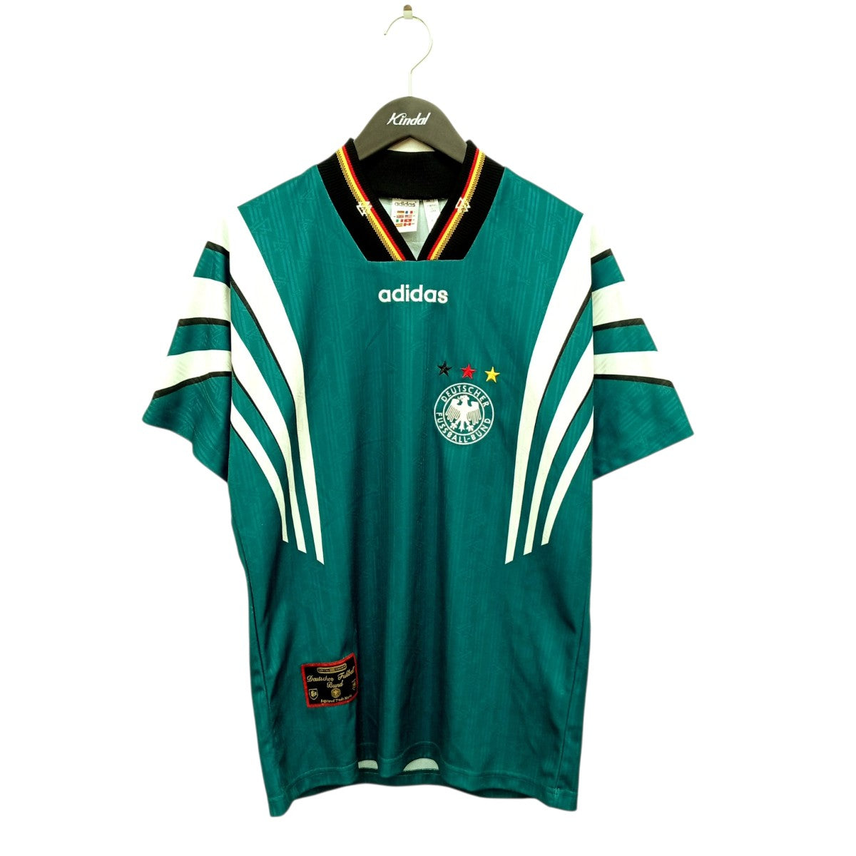 adidas 1996 ドイツ代表半袖カットソー 古着・中古-1枚目のアイテム画像