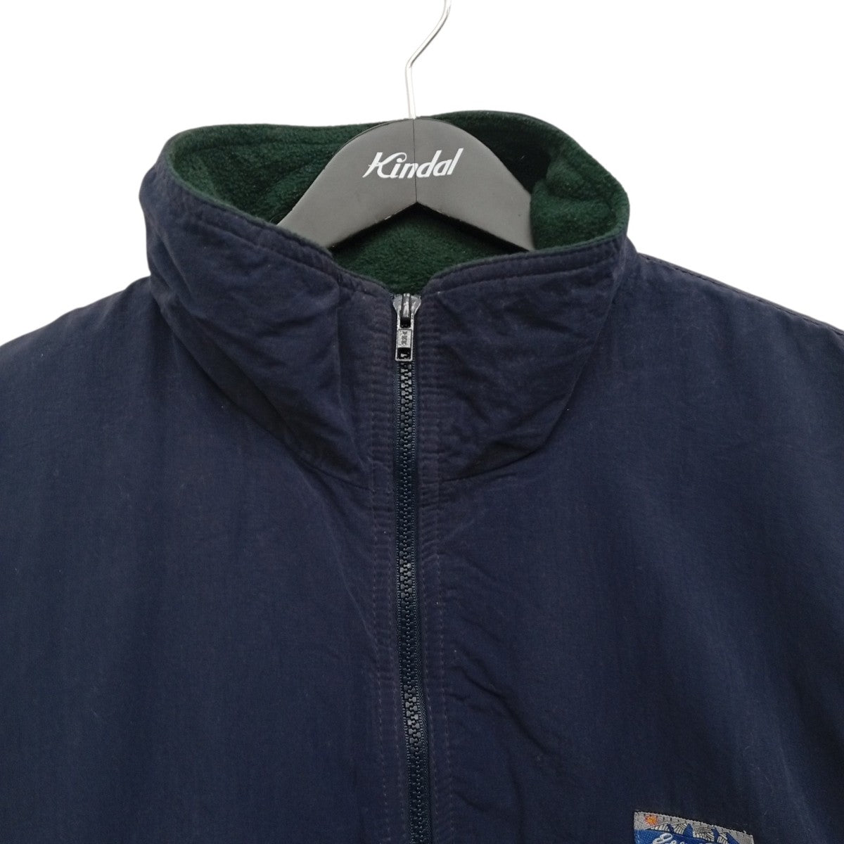 Eddie Bauer 90s 黒タグ 裏地フリースジャケット 古着・中古-3枚目のアイテム画像