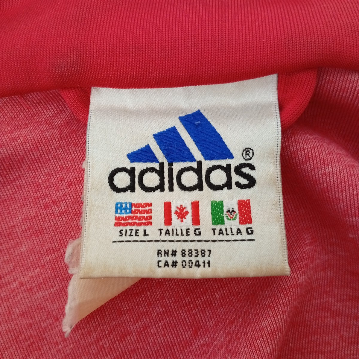 adidas 90sジャケット 古着・中古-3枚目のアイテム画像