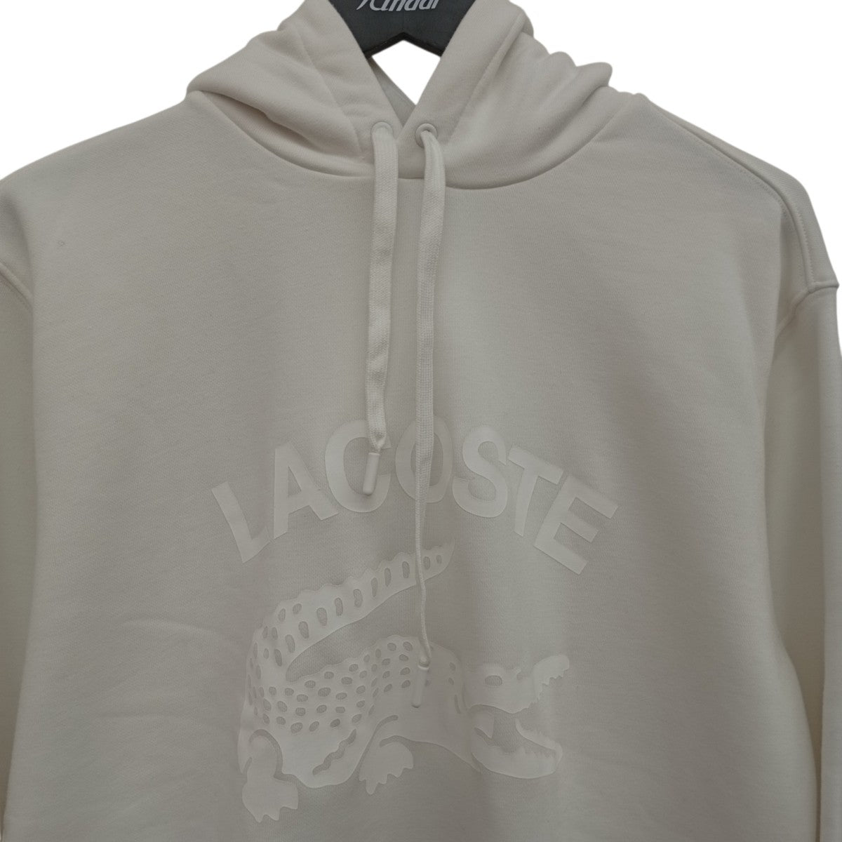 LACOSTE(ラコステ) ヴィンテージロゴパーカーSH059EL SH059EL ホワイト