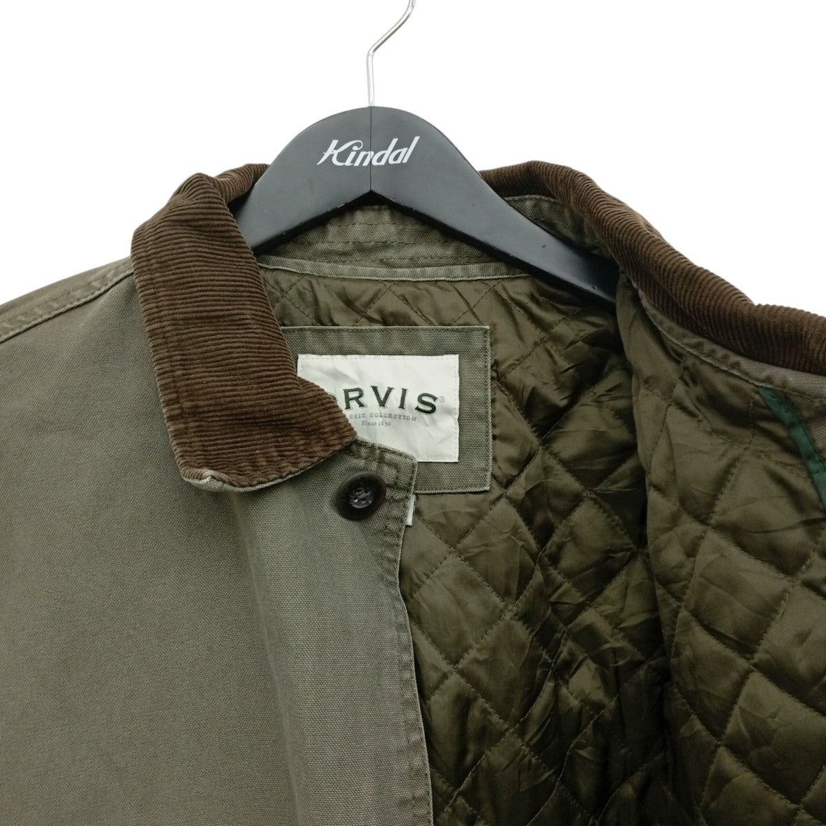 ORVIS ダック地 中綿キルティング フィールドコート ハンティングジャケット 古着・中古-6枚目のアイテム画像