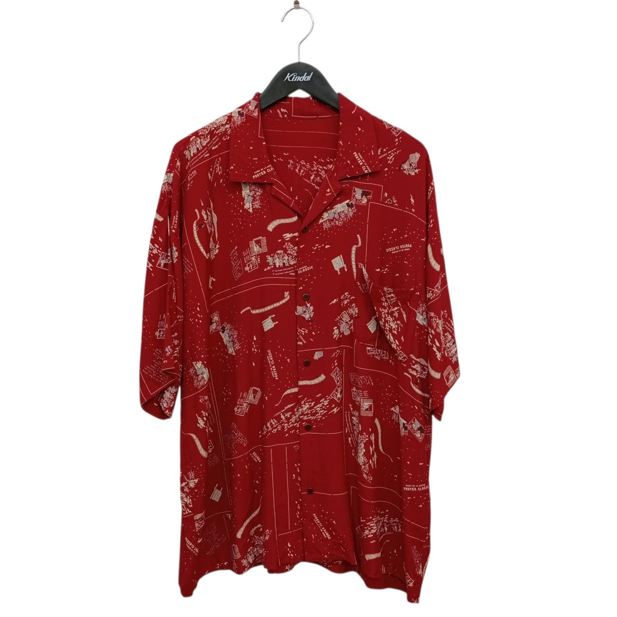 Porter Classic ALOHA SHIRT FRENCH FILM半袖開襟シャツ 古着・中古-1枚目のアイテム画像