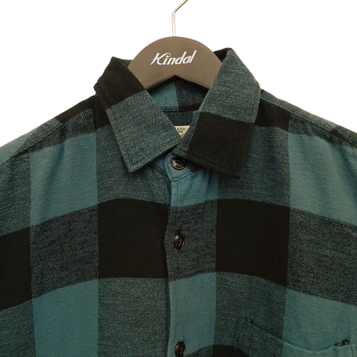 GOLD COTTON NEL CHECK REGULAR SHIRTチェックネルシャツGL29137 古着・中古-5枚目のアイテム画像