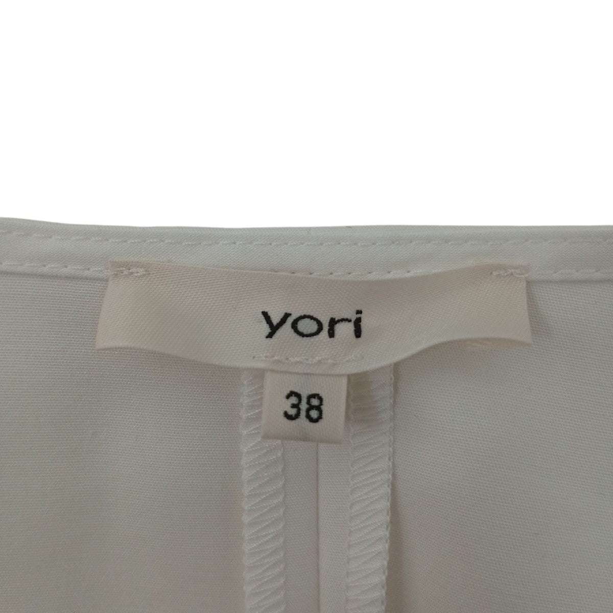 yori 高密度ストレッチフレアブラウスYR21-25008SP-2 古着・中古-3枚目のアイテム画像