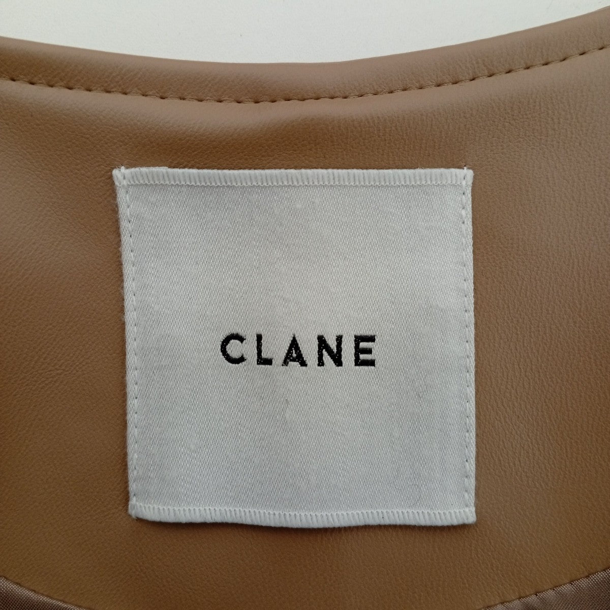 CLANE ボリュームスリーブレザーブルゾンレザージャケット11101-0012 古着・中古-5枚目のアイテム画像