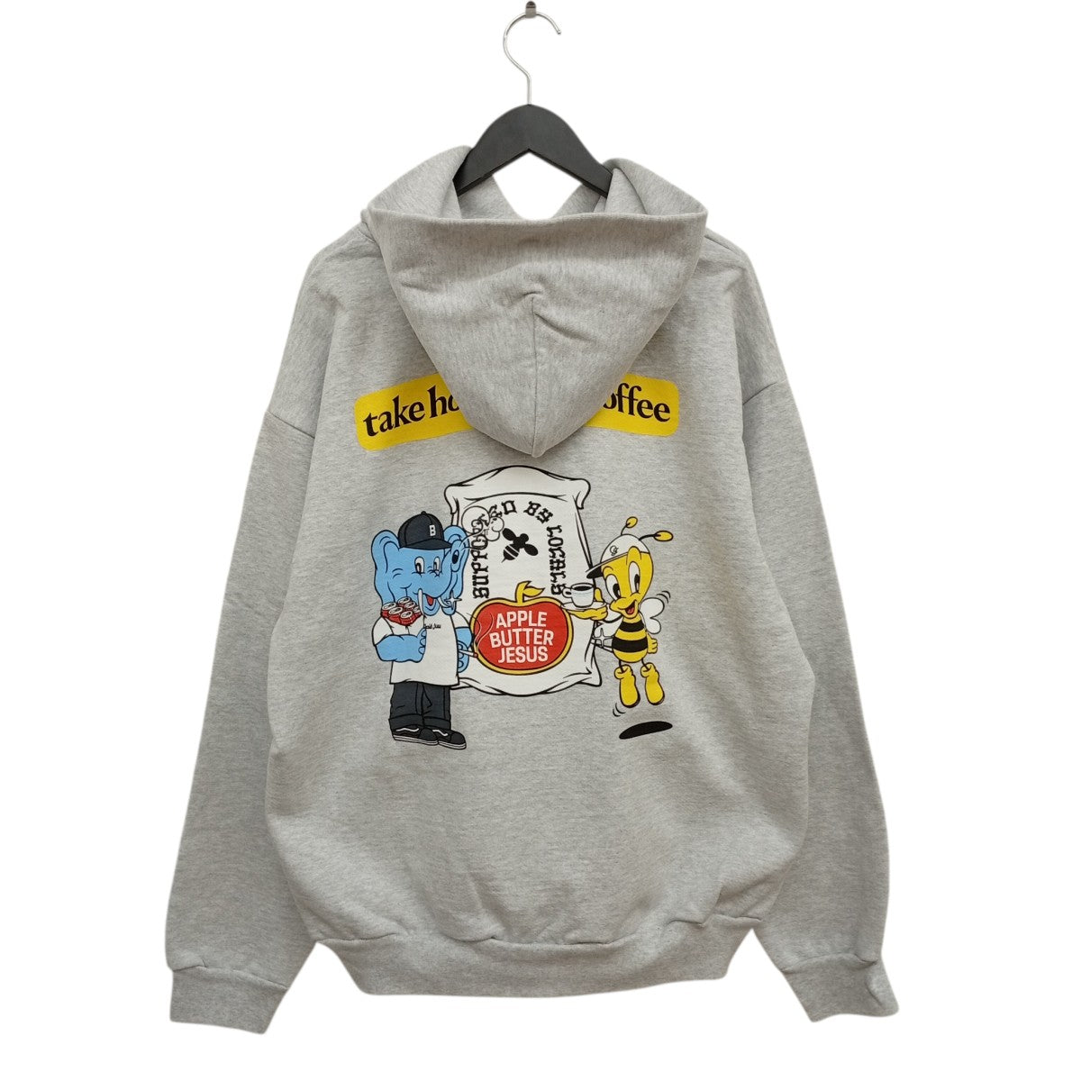 APPLE BUTTER STORE×Chocolate Jesus パーカー 古着・中古-2枚目のアイテム画像