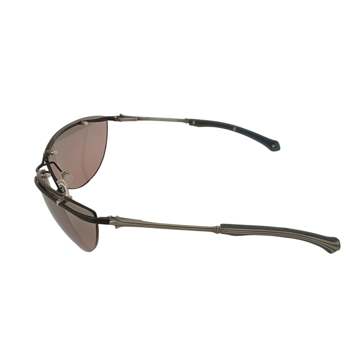 CHROME HEARTS FLAMING BLACK TITANIUMサングラス 古着・中古-2枚目のアイテム画像