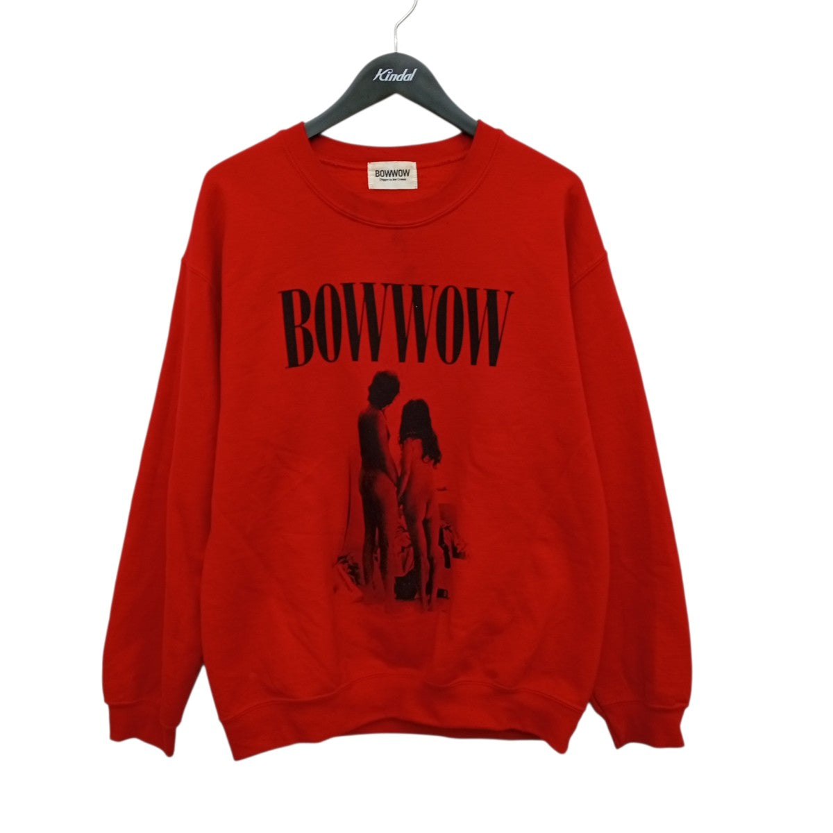 BOWWOW ジョンレノン＆オノヨーコトレーナーBW1802-SWEAT 古着・中古-1枚目のアイテム画像